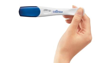 What does getting a positive pregnancy test result mean?